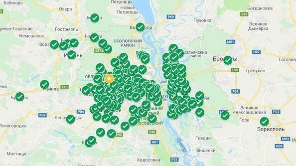 Основные клиенты - это жители Киева и пригорода