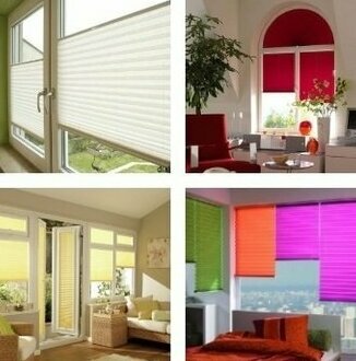 Колаж шторы, жалюзи плиссе Колаж шторы, жалюзи плиссе