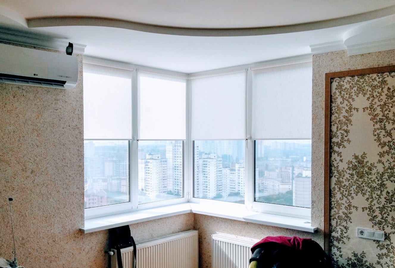 Рулонные шторы на окне Рулонные шторы на окне