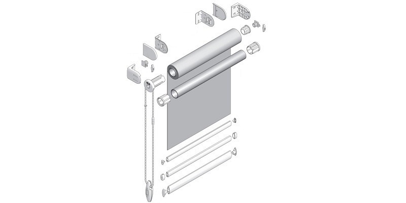 Просто рулонная штора 